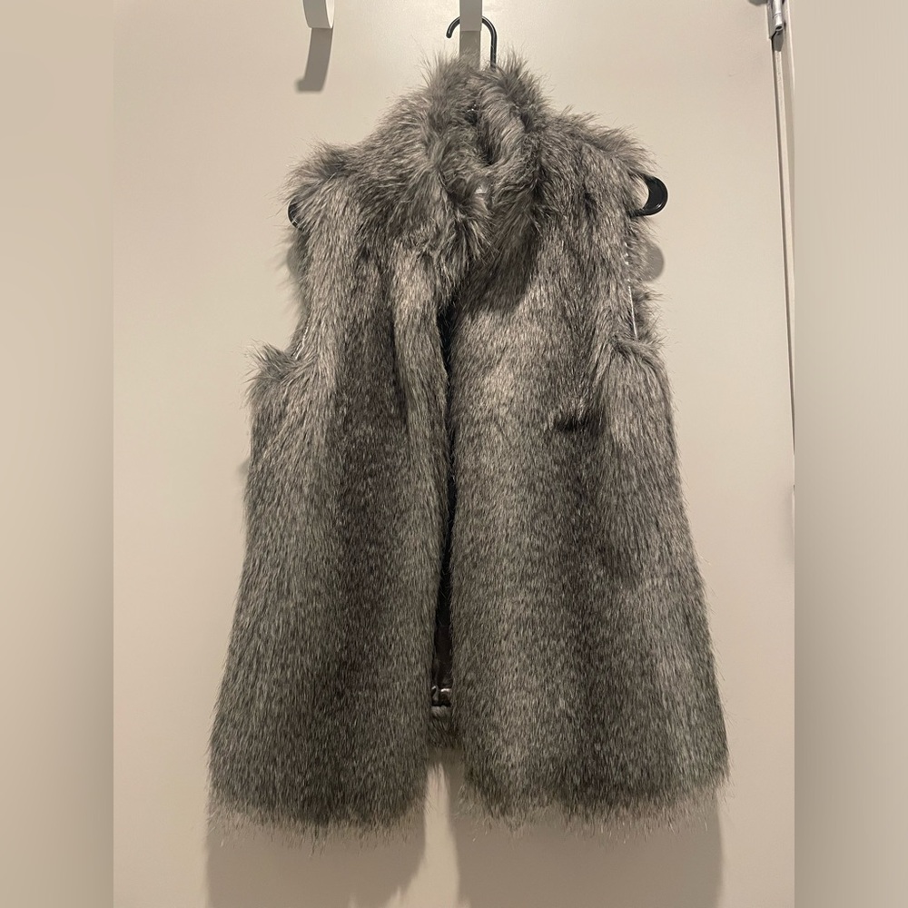 Calvin Klein Faux Fur Vest